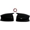 MNHUIKO Copri Specchietto Compatibile Con Ford Per C-Max Versione Europea 2011 2012 2013 2014 2015 2016 2017 2018 2019 Copertura Specchietto Retrovisore Laterale