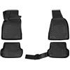 Element Tappetini in Gomma Antiscivolo Premium 3D Personalizzati Audi A4 (B6), 2000-2007, berlina, 4 pez.