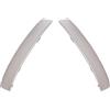 Hgsnvs Maniglie portiere interne auto Maniglia Per Nissan Per Qashqai J10 2007-2015 Maniglia Interna Porta Anteriore Auto, Base, Rivestimento In ABS Nero Argento(2PC Cover-Silver)
