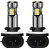 IBLUON 2 pezzi LED fendinebbia Blub 881 H27W lampada, adatto per Kia Sportage Spectra 5 Magentis Rio 5 Sedona Sorento Rondo Borrego Fit Forte 5
