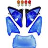 Generico Kit Gemme Frecce E Stop con Vetro Blu e Lampadine Compatibile con Tmax - T max - T-Max 500 2001 2002 2003 2004 2005 2006 2007
