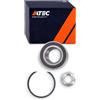 ATEC Germany 1x set di cuscinetti ruota anteriore o posteriore, compatibile con FIAT 500 (312_), PANDA (169_), PANDA (312_, 319_), PANDA (169_), SEICENTO / 600 (187_),FORD KA (RU8)