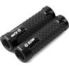 Voskooe manopole per moto Per SYM Joymax Z 125 200 250 300 GTS 250i 300i T3 Maxsym 400 600i TL 500 Joyrides CRUISYM 300 Manopole Per Manubrio Da 7/8 (22 Mm)(Black)