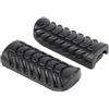 RESPUNEKBAH Pedali Moto Pedaliera Poggiapiedi Anteriore per Kawasaki Z650 Z900/SE Ninja 650 H2 SX Versys-X 300 250 Z 900 Motociclista Copripedale Pedane Moto(Footpeg Rubber Cover)