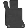 Wielganizator Tappetino guidatore in gomma compatibile con Mercedes C W204, PILOTPAD | Compatibile con: Mercedes C W204 (2007-2014)