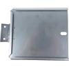 AMA Portatarga con cerniera in acciaio inox 165x165mm