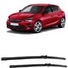 ZXFENG Set di tergicristalli per Opel Corsa F 2019-2023, Tergicristallo Spazzole per Parabrezza Set spazzole tergicristallo anteriore