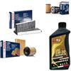EMMEA KIT TAGLIANDO COMPATIBILE CON AUDI A1 (8X) 1.6 TDi 66KW(90PS/HP) - CAYB 11/10 > 05/11 FILTRO ARIA OLIO 5W 30 ABITACOLO BOSCH (15668A)+(F026400391)+(1987432057)+(F026407023)