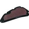 DNA High Performance Filters DNA Filtro Aria ad Alte Prestazioni Compatibile per Honda SH 150i (20-24) con Efficienza di Filtraggio del 98-99% e Flusso d'Aria Incrementato del 118.83% PN: P-H1SC21-01
