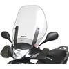MIM Distribution Parabrezza 3 pezzi FACO con paramani per SH 125 150 2009 2010 2011 2012