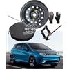 D'ANGELO 1988 Kit Ruotino di Scorta 17 compatibile con BYD Dolphin con Cric, Chiave, Guanti e Sacca 125/80R17