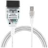 LZLRUN K+CAN K+DCAN Cavo diagnostico per auto OBD USB Interfaccia con interruttore per BMW con FT232RL NCS Coding Winkfp Tool32 Programmazione