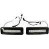 Btnuahq Fanale Posteriore Per Land Per Rover Per Defender 90 110 2020-2025 Fanale Posteriore Auto Con Luce Diurna A LED Luce Retromarcia Luce Posteriore Fanali Posteriori(Black with trun)