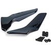 Vdifsvb Winglets Per MT-125 MT-15 MT 125 15 MT125 MT15 (2020-) Parabrezza per moto Deflettore laterale Spoiler Schermo anti-mosche Alette aerodinamiche(Nero)