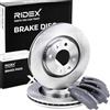 RIDEX 3405B0014 Serie/Kit Kit dischi e pastiglie Anteriore senza viti/bulloni Compatibilità con PEUGEOT 206 2 volumi/Coda spiovente 2A/C