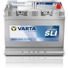 VARTA Automotive DYNAMIC SLI (E23) 12V 70Ah 630A - Batteria auto al piombo-acido per veicoli standard senza start-stop - Batteria di avviamento per fabbisogno energetico base - senza manutenzione