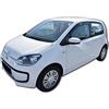 J&J AUTOMOTIVE Deflettori d'Aria per Volkswagen Up! 5-Porte Berlina Dal 2012, Set da 2 Pezzi, Nero Fumé Oscurato Heko