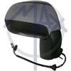 KREMER MAX MCT179-R Specchietto retrovisore esterno termico convesso per regolazione elettrica specchio ribaltabile/ripiegabile elettricamente con sensore temperatura Dx Compatibilità con CITROËN C3 Picasso
