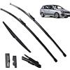 XQSSB per Opel per Zafira B 2005 2006 2007 2008 2009 2010 2011 Tergicristallo Anteriore Posteriore Spazzole Tergicristallo Parabrezza Parabrezza Finestra 28 + 22 + 14 Tergicristallo