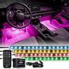 OPT7 Aura Smart-Color Kit con strisce LED da installare sotto il cruscotto per l'illuminazione dell'interno della macchina