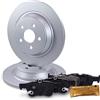 ATEC Germany Set freni asse posteriore incl. dischi freno Ø 316 mm completi + pastiglie freno posteriori Compatibile con FORD GALAXY Mk3 (CK), S-MAX (CJ, WA6), FORD USA EDGE
