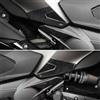 labelbike Adesivi 3D Moto Zona Poggiapiedi Compatibile con KYMCO