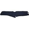 24/7 AUTO Tappetini cruscotto neri con cuciture blu in ecopelle per Scania R S Nextgen serie 2016+ camion con guida a sinistra