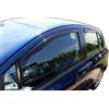 J&J AUTOMOTIVE Deflettori d'Aria per Toyota Yaris 2005-2011 5-Porte Berlina, Set da 4 Pezzi, Nero Fumé Oscurato Heko