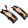 WINVOX Per Volvo C30 C70 S40 S60 V40 V50 V70 2008-2010 Dinamica LED Indicatori Di Direzione Luce Specchio Laterale Sequenziale Lampada Indicatore di direzione a LED