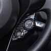 SHIFENG Copertura decorativa per interni auto Smart 453 Fortwo Forfour 2015-2020, in plastica ABS, accessori in fibra di carbonio (2 pezzi per telaio Cruise Control)