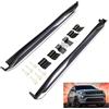 Longyeauto Barre Nerf compatibili con Jeep Compass MP/552 2017-2025, passaggi laterali in alluminio, pedane 2 pezzi con supporti (Stile-2)