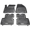 MTM Tappetini Gomma per Alfa Romeo Giulietta 2014-2021 Design a Vaschetta, su Misura con Bordi Rialzati cod. 3D 7381