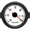 ETOPARS Auto Vuoto Manometro 2 Pollici 52mm Boost Vuoto Misuratore Veicolo Boost Vacuum Puntatore Indicatore Calibro Blu Luce Display Strumenti