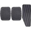 WEIFANAA Pad Pedaliera Auto Per Daewoo Per Matiz 1998-2010 Per Tico 1995-2000 Auto In Gomma Freno Pedale Della Frizione Piedi Pad Copertura copripedali(Style D)