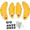 Generic Copertura Pinza Auto Protezione Freno a Disco in Lega di Alluminio Adatta per Ruota da 18 Pollici e 19 Pollici, Elegante Copertura Pinza Freno per Appassionati di Auto, Confezione da 4,