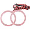 Qasim 1 coppia di LED COB Fari Angel Eyes con Guscio di Plastica 100MM 72SMD Rosso Anello Halo Occhi per Auto Moto DRL Luce di Marcia Diurna Faro Fendinebbia DC12V