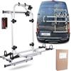 autoSHOP PORTABICI POSTERIORE PER VAN E CAMPER Crafter Sprinter Bici Ok MTB Van -2 Biciclette (6201837VW)