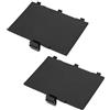 Zohisin Rivestimento passaruota Fiat 500 copertura passaruota anteriore in ABS pannello passaruota 71752114 coppia per arco anteriore sinistro e destro ricambio resistente e facile da installare per auto