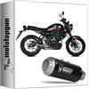 MOTOTOPGUN mivv scarico completo racing nocat mk3 inox nero compatibile con yamaha xsr 125 2022 2023 2024 mototopgun