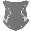 ZCera Cupolino Moto Per BMW R1250GS Adventure R1200GS R1200 R1250 GS Parabrezza Deflettore Protezione Parabrezza Moto Altezza 480MM Paravento Per Moto(C-480MM-Smoke)