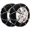 Generico Catene da Neve mm.12 per auto OMOLOGATE Specifiche per STELVIO con Sezione Cerchio Ruota 235-55 - 19 R19 con maglie da mm.12 specifiche per Monovolume, Suv, Veicoli Commerciali - CAT12/250