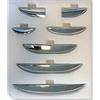 Alfa Romeo kit STECCHE BACCHETTE ALFA ROMEO MITO GRIGLIA ANTERIORE MOSTRINE ORIGINALI CROMO