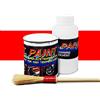 4R Quattroerre.it, Vernice per Pinze dei Freni, Marmitte, Testate, Resiste ad Alte Temperature, Confezione da 100 ml + Cleaner + Pennello, Colore Rosso
