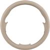 NVETJMUA Coprivolante Per Fiat Per 500 2007-2015 500e 2014-2018 Per 500C 2014-2017 Coprivolante In Microfibra E Pelle Auto Copri Volante(BEIGE)