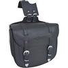 A-Pro Borsa singola laterale Moto Custom Universali Mono Chopper Nero