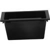 Anneome Scatola Portaoggetti per Autoradio Singolo DIN per Auto Organizer Pannello Strumento Facile da Installare Accessorio Interno Resistente per Ordinare Piccoli Oggetti Kit Montaggio