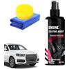 Qutalmi Smacchiatore Motori E Spray Sgrassante - 100 Ml Detergente Motore Auto Ad Alta Resistenza,Attrezzo Pulizia Autoveicoli per Lavaggio Vano Motore Macchina Parti Olio Esterno,Moto Camion Casa