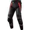 Shima STR 2.0 Motorcycle Pants - Pelle, Pantaloni Sportivi con Protezioni per Fianchi e Ginocchia, cursori per Le Ginocchia, Pelle Perforata, per Tuta 2 Pezzi (Rosso, 52)