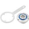 NICECNC Tappo di riempimento per tappo motore per moto, Compatible with BMW R 1250 GS/Adv 2019-2022, R1200 GS LC 2013-2018, R1200 GS Adv LC 2014-2018, blu argento