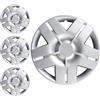 W-Parts SERIE 4 BORCHIE - 4 COPRICERCHI COPPE RUOTA 16 PER RENAULT LAGUNA